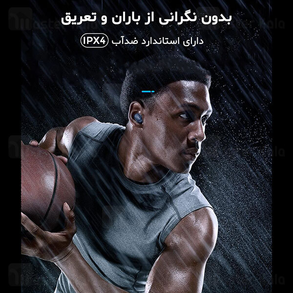 هندزفری بلوتوث دو تایی اوی AWEI T16 Bluetooth Earphone به همراه داک شارژ