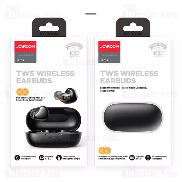 هندزفری بلوتوث دوگوش جویروم Joyroom JR-TL7 True Wireless Stereo Earbuds