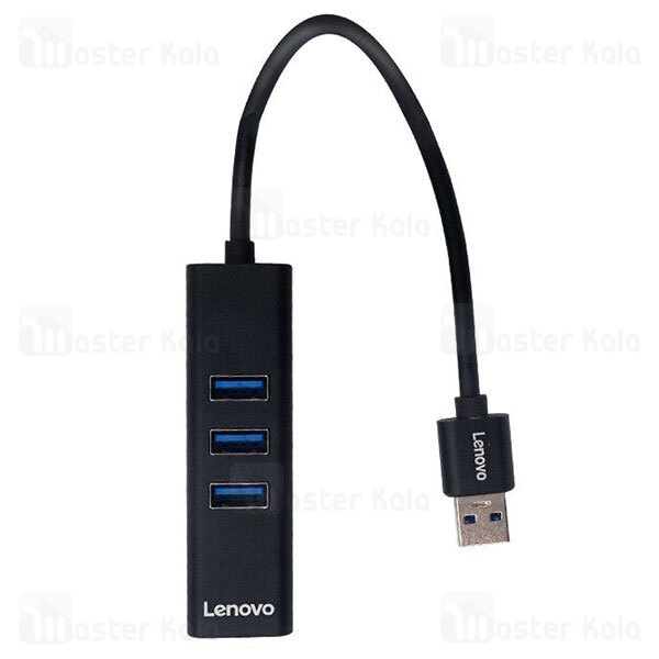 هاب 4 پورت لنوو Lenovo A615 4 Ports USB3.0 Hub Splitter