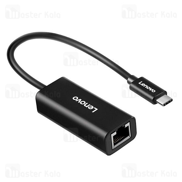 تبدیل Type C به LAN لنوو Lenovo LX0804 Type C to RJ45 Network Converter