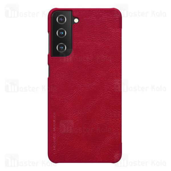 کیف چرمی نیلکین سامسونگ Samsung Galaxy S21 Plus Nillkin Qin Leather Case