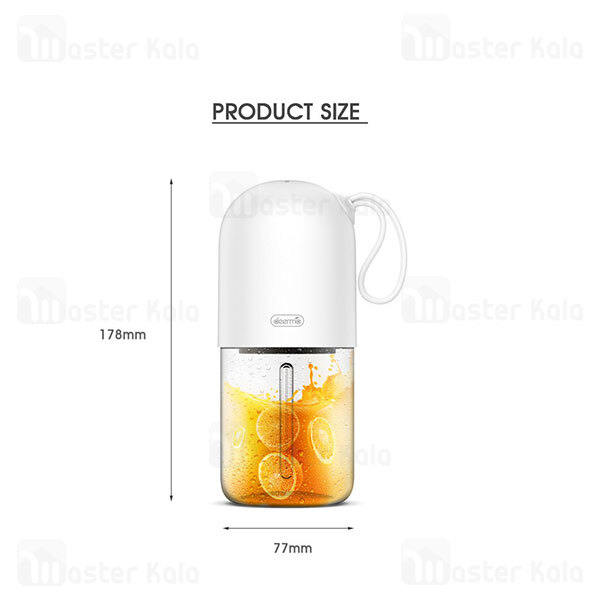 مخلوط کن قابل حمل شارژی شیائومی Xiaomi Deerma DEM-NU11 Portable Juicer Blender