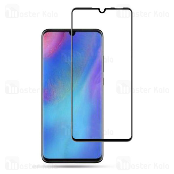 محافظ صفحه شیشه ای تمام صفحه و تمام چسب هواوی Huawei P30 Lite / Nova 4e 6D