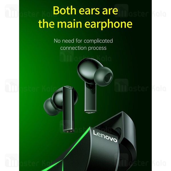 هندزفری بلوتوث دوگوش لنوو Lenovo GM1 True Wireless Bluetooth Earbuds AptX