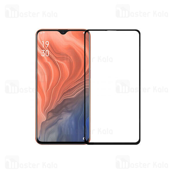 محافظ صفحه شیشه ای تمام صفحه تمام چسب Oppo Reno Z Glass