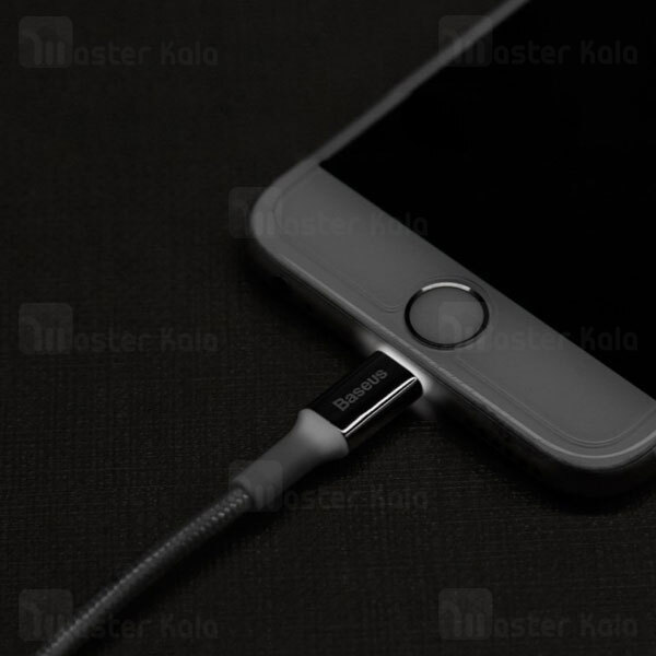 کابل لایتنینگ بیسوس Baseus Shining Cable with Jet Metal CALSY-01 طول 1 متر توان 2 آمپر