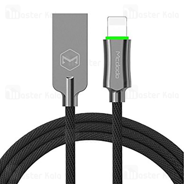کابل لایتنینگ Mcdodo CA-3901 Knight Series Auto Power Off Lightning Data Cable 2.4A 1.2M