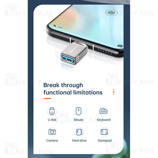 تبدیل OTG تایپ سی به USB 3.0 مک دودو Mcdodo OT-8730 USB 3.0 to Type C Convertor