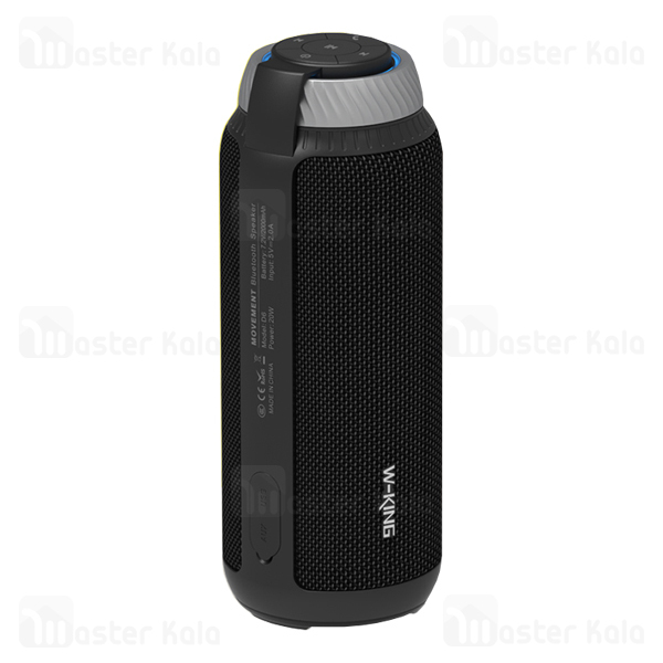 اسپیکر بلوتوث دبلیو کینگ W-King D6 Movement Bluetooth Speaker توان 20 وات رم خور