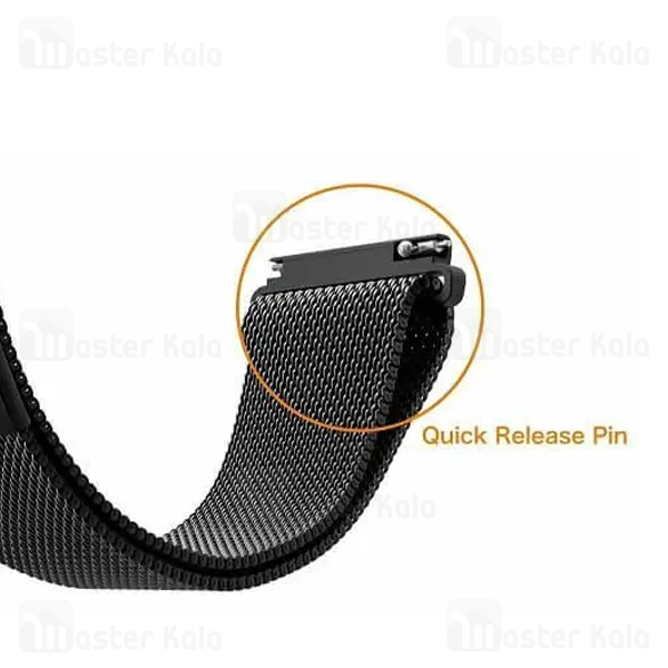 بند فلزی ساعت هوشمند شیائومی Xiaomi Haylou Solar LS05 Stainless Steel Milanese Strap
