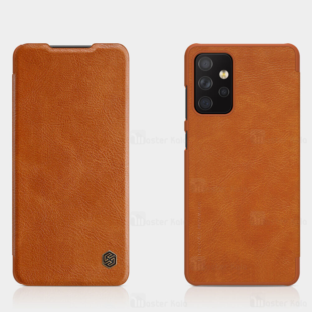 کیف چرمی Nillkin Qin Leather Case Samsung Galaxy A72 / A72 5G