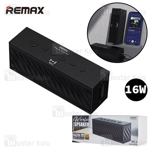 اسپیکر بلوتوث ریمکس Remax RB-M3 Wireless Bluetooth Speaker 16W توان 16 وات