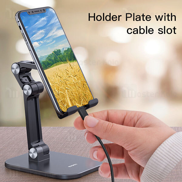 هولدر و پایه نگهدارنده رومیزی یسیدو Yesido C104 Folding Desktop Stand Holder با قابلیت جمع شونده