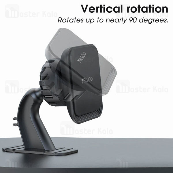 هولدر و پایه نگهدارنده دو کاره یسیدو Yesido C110 Bendable Base Magnetic Car Holder