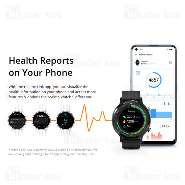 ساعت هوشمند ریلمی Realme Watch S Smart Watch نسخه گلوبال