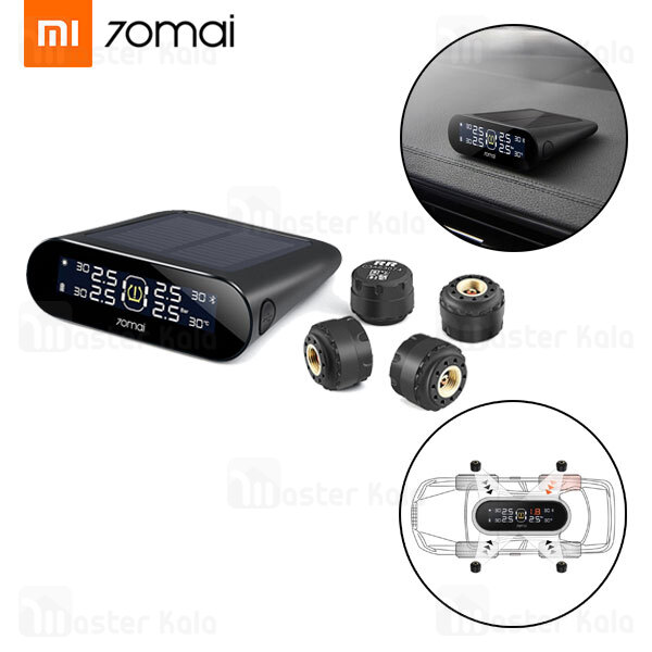 سنسور فشار باد و دمای لاستیک شیائومی Xiaomi 70Mai Midrive T02 Tire Pressure Monitoring System Lite