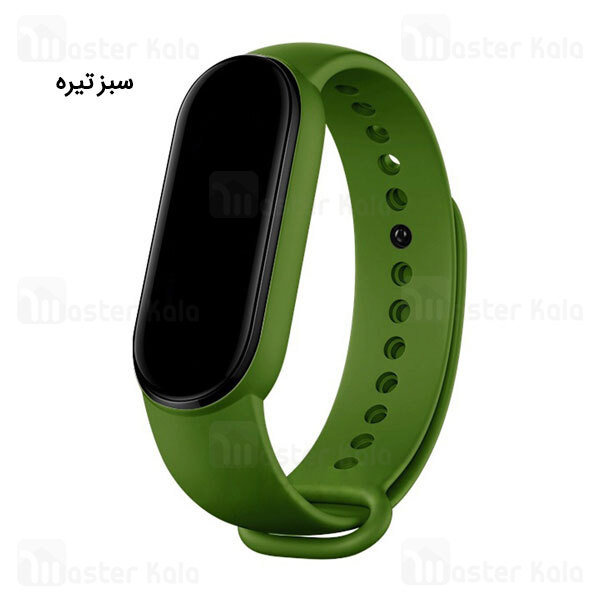 بند سیلیکونی دستبند هوشمند شیائومی Xiaomi Mi Band 5 / 6 Silicone