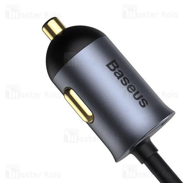 شارژر فندکی فست شارژ بیسوس Baseus Share Together PPS Car Charger دارای 4 پورت و توان 120 وات