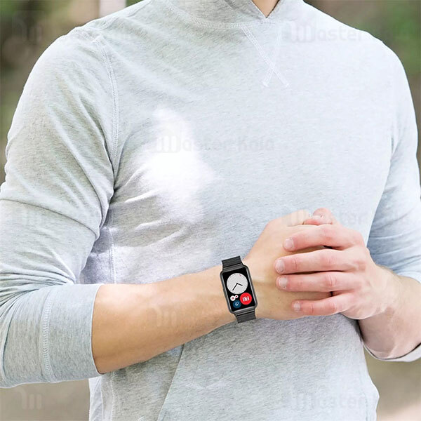 بند دستبند سلامتی Huawei Watch Fit Metal Wrist Strap