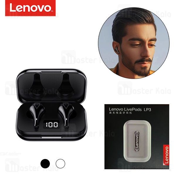 هندزفری بلوتوث دوگوش لنوو Lenovo LivePods LP3 True Wireless Stereo HiFi Earphone