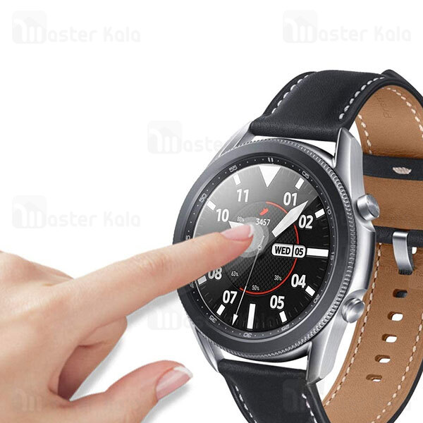 پک 2تایی محافظ نانو ساعت هوشمند سامسونگ Samsung Galaxy Watch 3 45mm R840 TPU Screen Protector 2Pcs