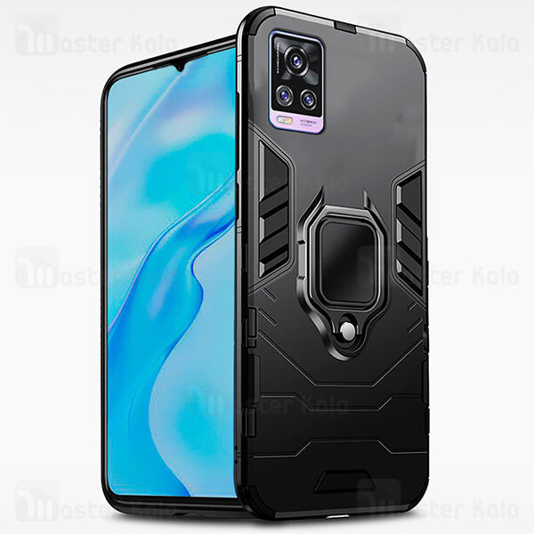 قاب ضد ضربه Vivo V20 KEYSION Shockproof Armor Ring Holder Case