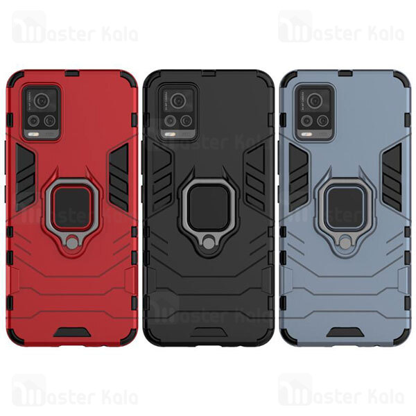 قاب ضد ضربه Vivo V20 KEYSION Shockproof Armor Ring Holder Case