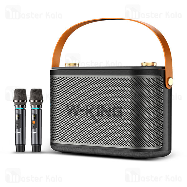 اسپیکر بلوتوث دبلیو کینگ W-King T10 Wireless Speaker توان 120 وات رم و فلش خور با دو عدد میکروفون