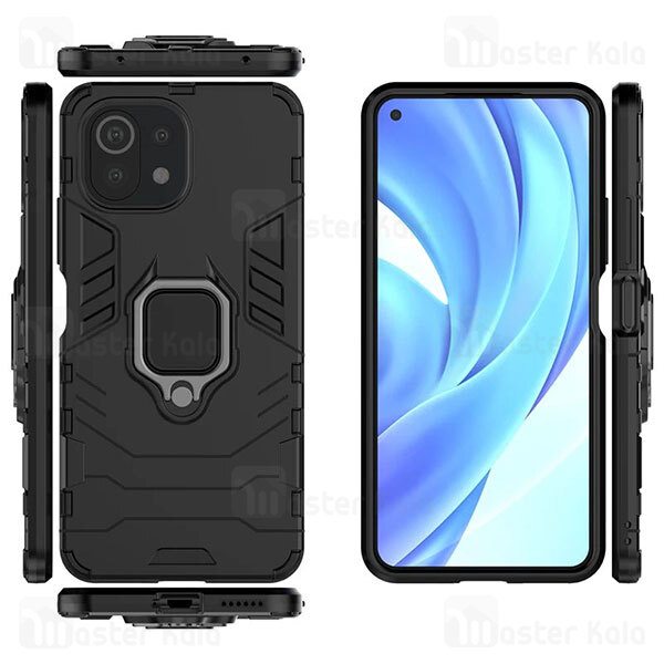 قاب ضد ضربه Xiaomi Mi 11 Lite / Mi 11 Lite 5G KEYSION Shockproof Armor Ring Holder Case