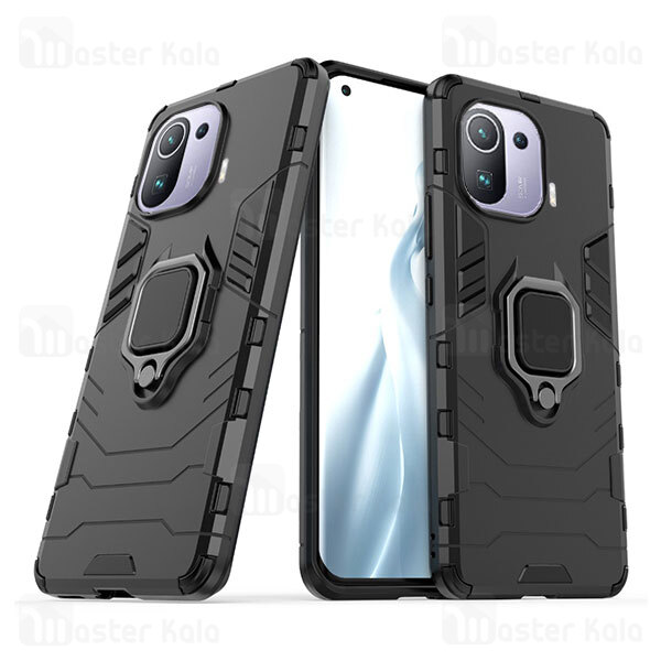 قاب ضد ضربه Xiaomi Mi 11 Pro KEYSION Shockproof Armor Ring Holder Case