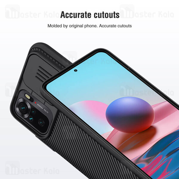 قاب محافظ نیلکین شیائومی Xiaomi Redmi Note 10 / Note 10S Nillkin CamShield Case دارای محافظ دوربین