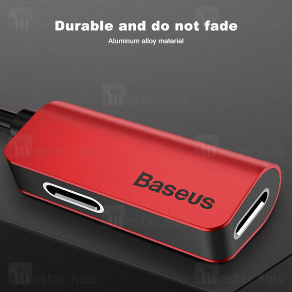 کابل تبدیل یک به دو لایتنینگ Baseus L37 iP Male to iP+iP Female Adapter CALL37-01 توان 2 آمپر