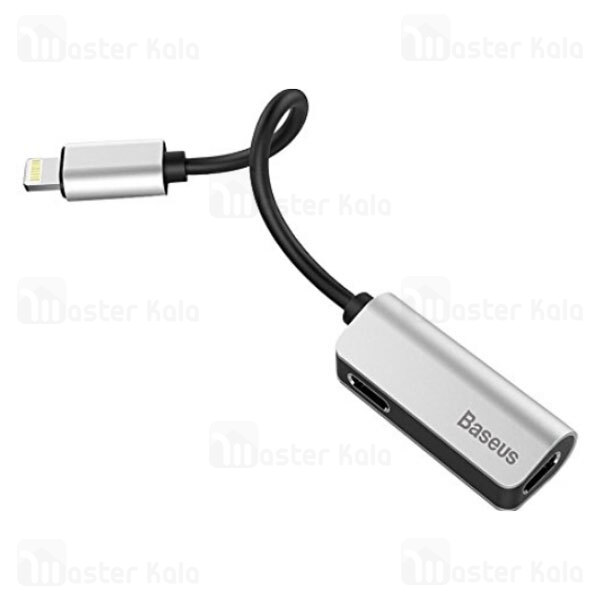 کابل تبدیل یک به دو لایتنینگ Baseus L37 iP Male to iP+iP Female Adapter CALL37-01 توان 2 آمپر