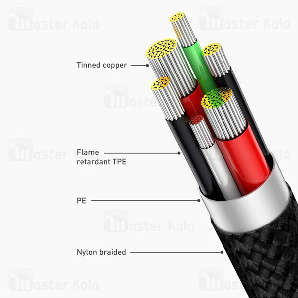 کابل Type C فست شارژ بیسوس Baseus Legend Series USB to Type-C CATCS-C01 طول 2 متر و توان 66 وات
