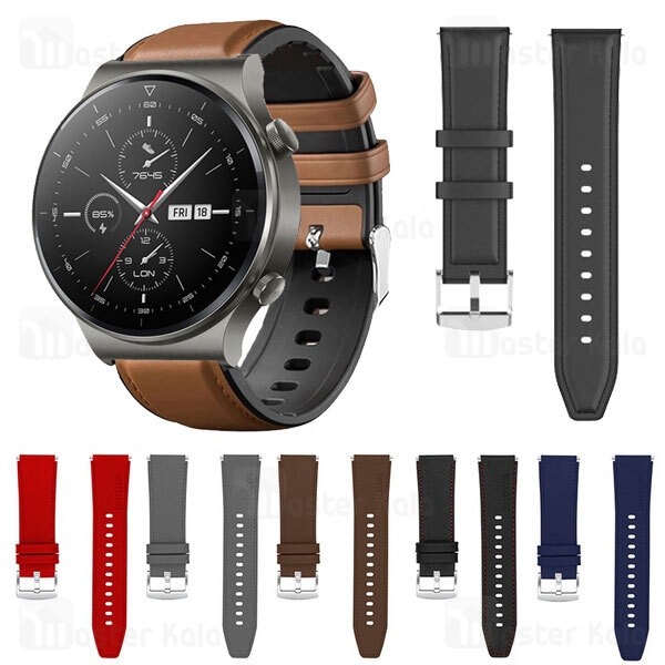 بند چرمی ساعت هوشمند هواوی Huawei Watch GT2 / GT2 Pro Leather Strap