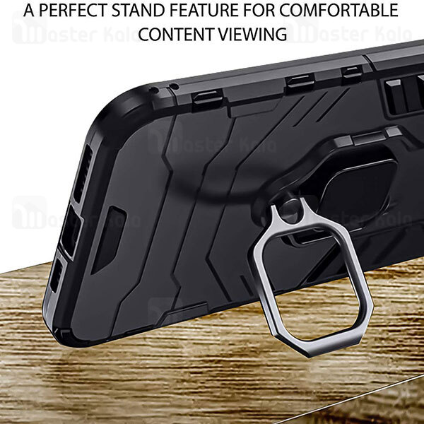 قاب ضد ضربه OnePlus 9R Keysion Shockproof Armor Ring Holder Case