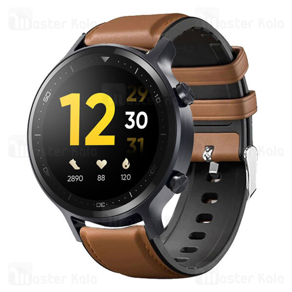 بند چرمی ساعت هوشمند ریلمی Realme Watch S / Watch S Pro Leather Strap