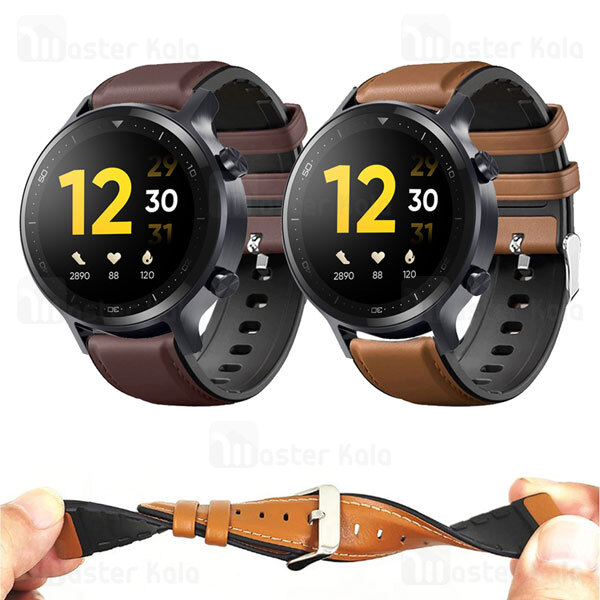 بند چرمی ساعت هوشمند ریلمی Realme Watch S / Watch S Pro Leather Strap