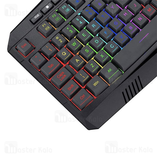 کیبورد گیمینگ سیمی T-Dagger Submarine T-TGK205 Gaming Keyboard RGB Backlight