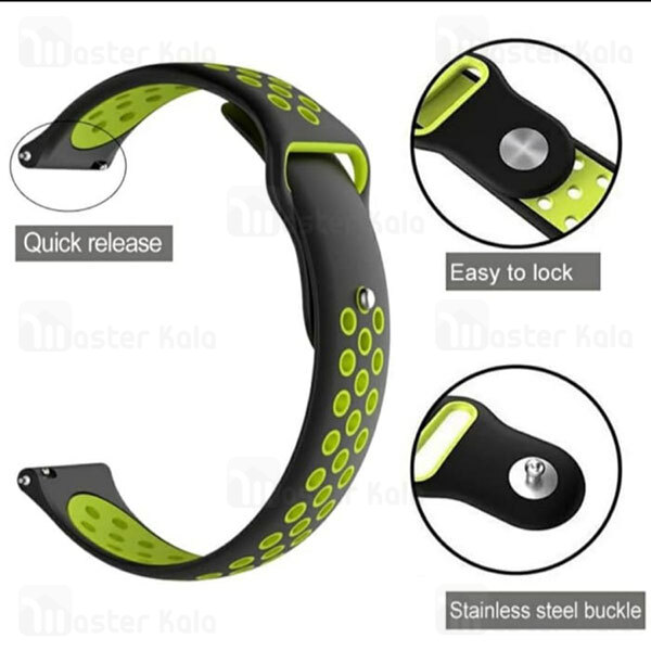 بند سیلیکونی طرح نایکی ساعت هوشمند Xiaomi Amazfit Bip U / Bip U Pro / Bip S Strap Silicone Band