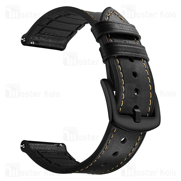 بند چرمی ساعت هوشمند شیائومی Xiaomi Amazfit GTR 42mm Leather Strap