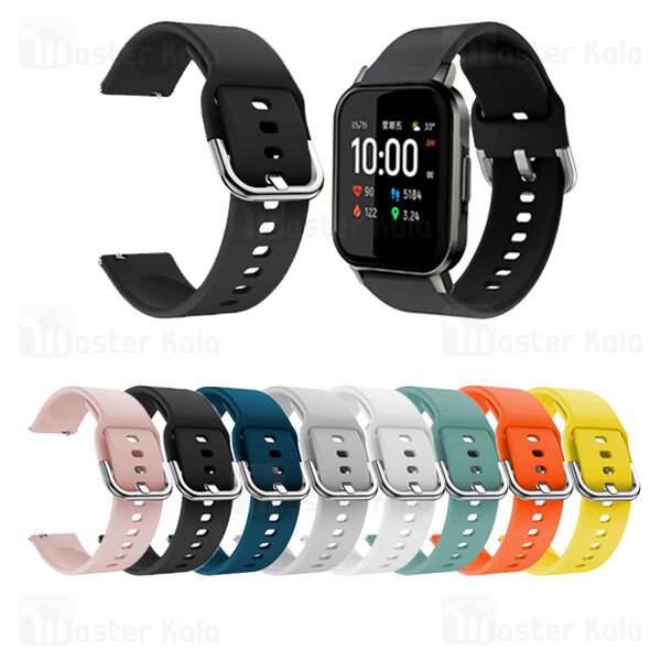 بند سیلیکونی ساعت هوشمند شیائومی Xiaomi Haylou LS02 Silicone Band