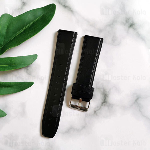 بند چرمی ساعت هوشمند Xiaomi Haylou LS05 / RT LS05S Smart Watch Leather Strap