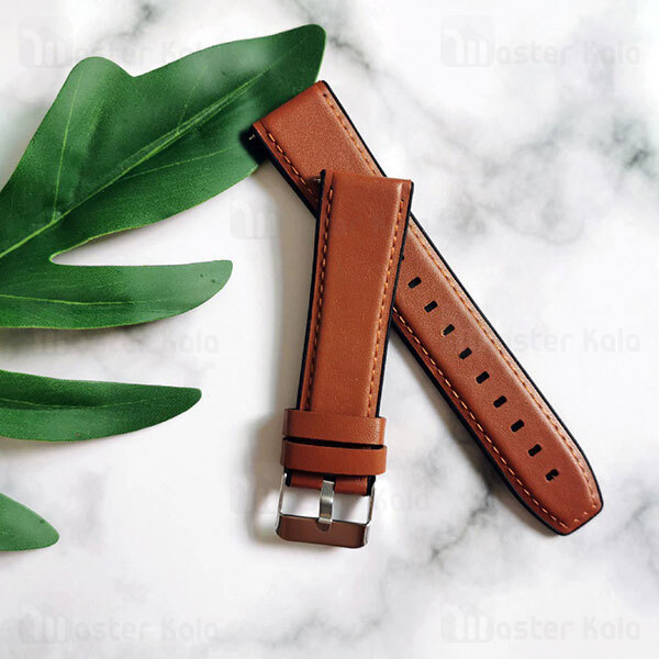 بند چرمی ساعت هوشمند شیائومی Xiaomi Haylou LS05 / RT LS05S Leather Strap