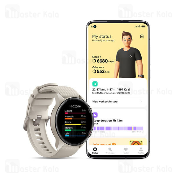 ساعت هوشمند شیائومی Xiaomi Mi Watch Smart Watch Sportswear Style XMWTCL02 نسخه گلوبال