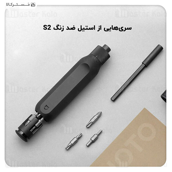 پیچ گوشتی شیائومی Xiaomi Mijia Mi 16-in-1 Ratchet Screwdriver MJJLLSD002QW دارای 16 سری