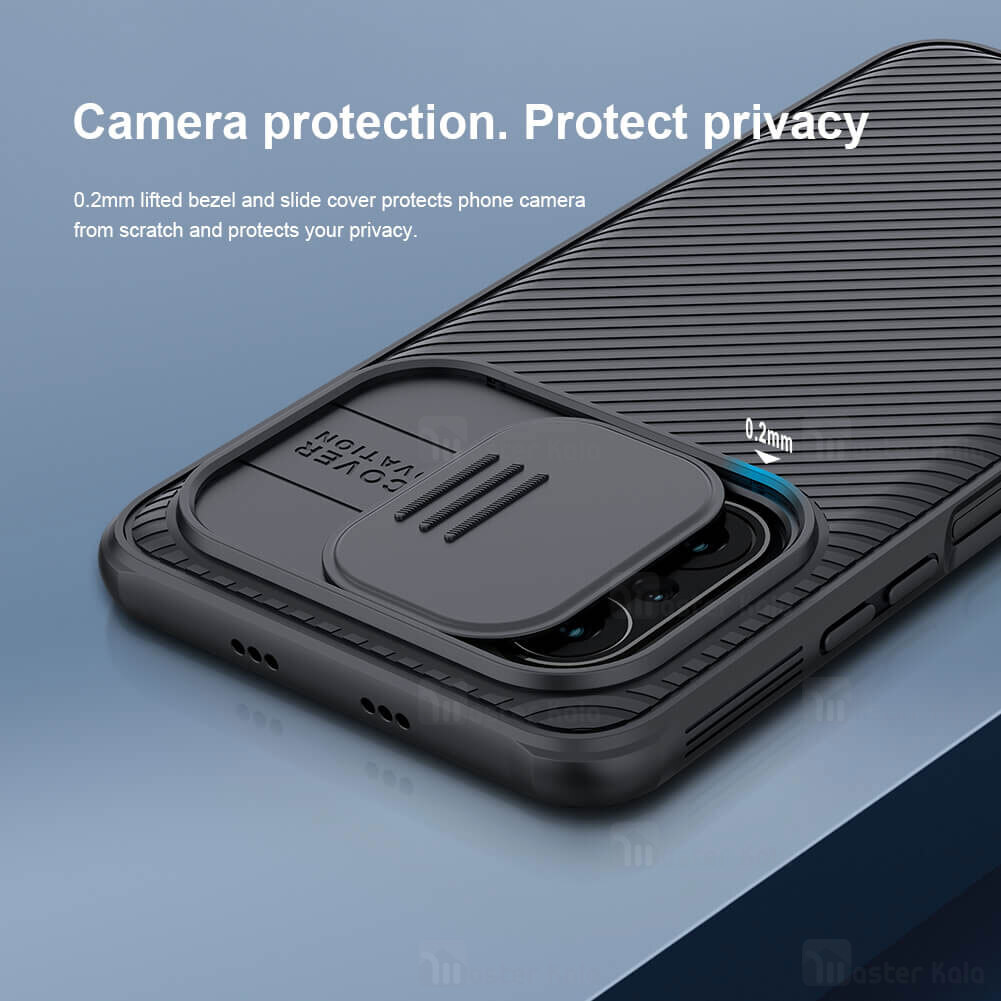 قاب محافظ Xiaomi Mi 11i / 11X / Poco F3 / Redmi K40 Nillkin CamShield Pro Case دارای محافظ دوربین