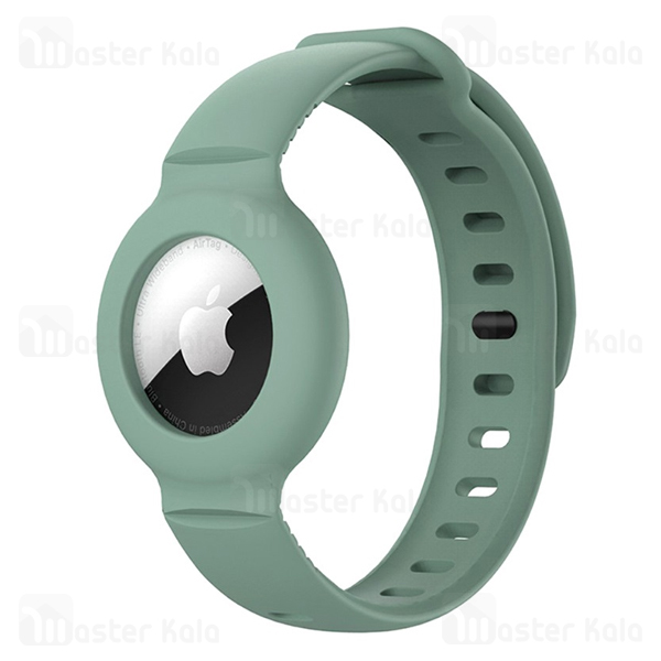 دستبند محافظ سیلیکونی ایرتگ اپل Apple AirTag Silicone Wristband Case