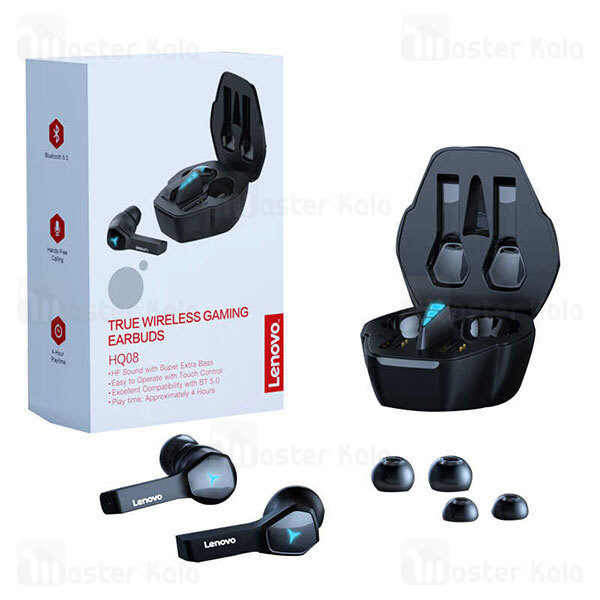 هندزفری بلوتوث Lenovo HQ08 TWS Bluetooth Gaming Earbuds