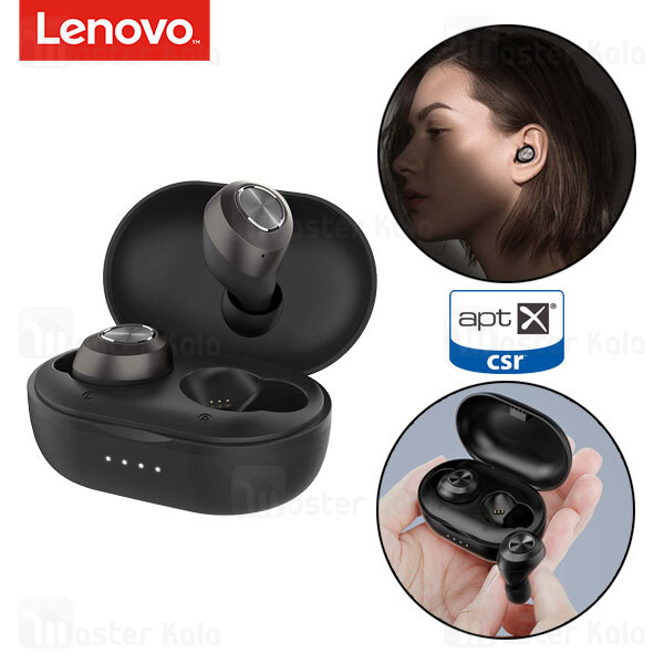 هندزفری بلوتوث دوگوش لنوو Lenovo HT10 AptX True Wireless Stereo Earbuds